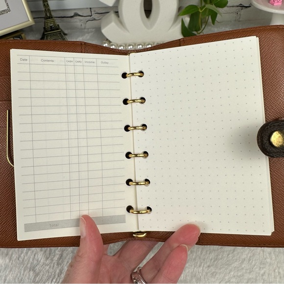 Louis Vuitton Monogram Agenda Planner PM with handmade paper clips. GREA… - Picture 9 of 10